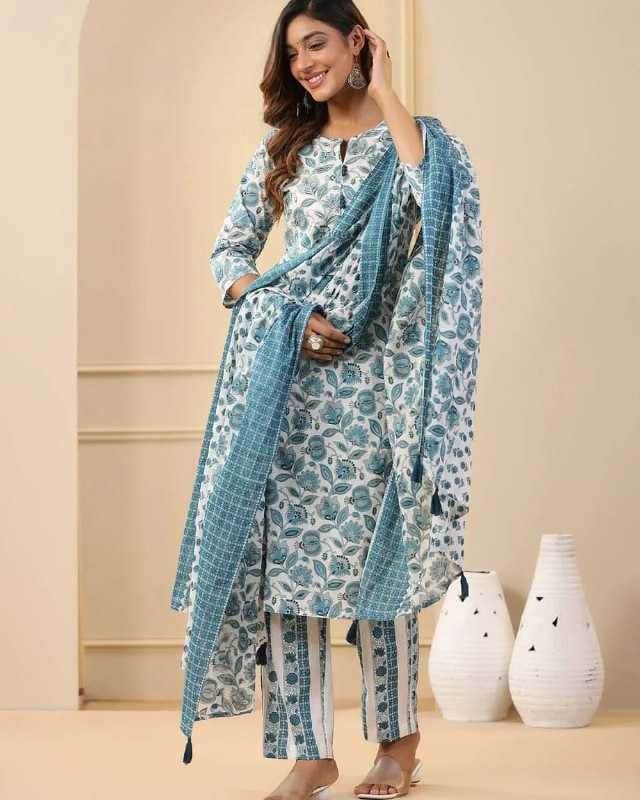 Cotton Straight Cut Cotton Dresse - MYLUXURY LANE ENTERPRISE